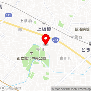 三井のリパーク 板橋桜川2丁目の地図