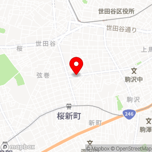 三井のリパーク 弦巻3丁目の地図