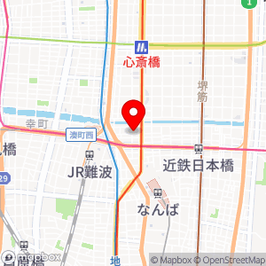 セブン-イレブン 大阪道頓堀2丁目店の地図