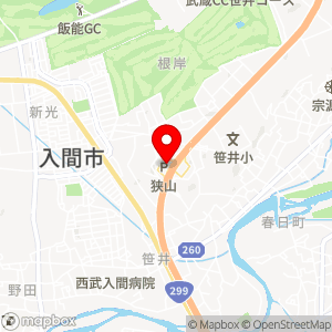 狭山ＰＡ(外回り)の地図