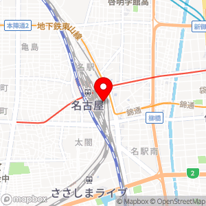 ファミリーマート 近鉄名古屋駅4番ホーム北店の地図