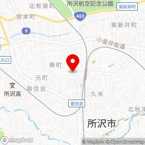 タイムズ 所沢日吉町第5の地図