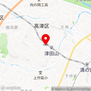 マックスバリュ 津田山の地図
