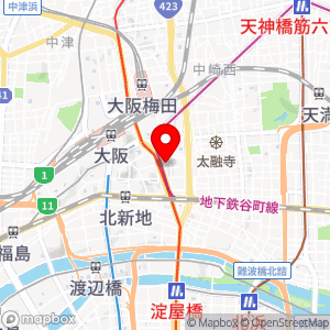 トラストパーク 大阪日興ビルの地図