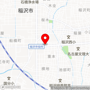 セブンイレブン 稲沢市役所前の地図
