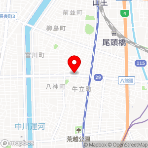 キョウテク 五女子二丁目パーキングの地図