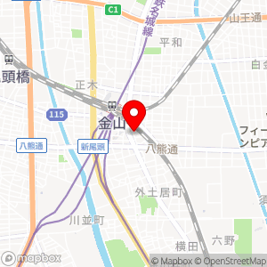 三井のリパーク 金山第9の地図