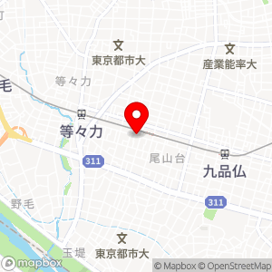タイムズ 尾山台駅前の地図