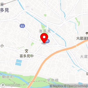 全日食チェーン 全日食 銀次郎喜多見店の地図