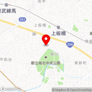 エコロパーク 城北中央公園第4の地図