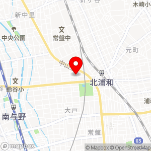 若松湯の地図