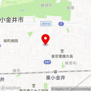 ローソン 小金井緑町店の地図