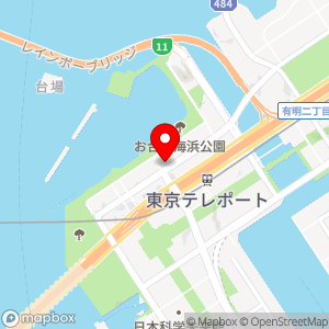 ファミリーマート お台場東京ビーチ店の地図