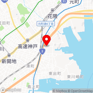 ローソン 東川崎町店の地図