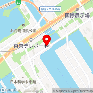 タイムズ パレットタウンパーキングの地図