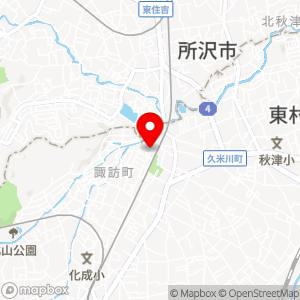 ホワイトピア さわやかピュア東村山店の地図