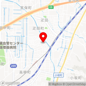 バロー ゆいの里店の地図