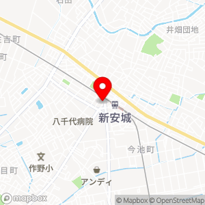 名鉄協商パーキング 新安城駅西第3（軽専用）の地図
