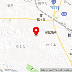 PEN PARKS PARK 相模原市緑区西橋本3丁目の地図