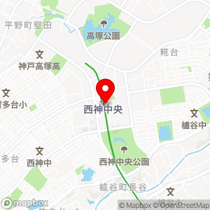 パントリー 西神店の地図