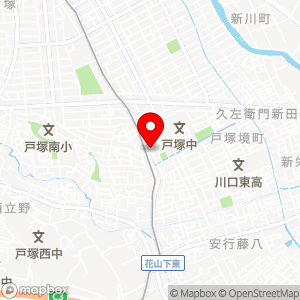ローソン 川口戸塚六丁目店の地図