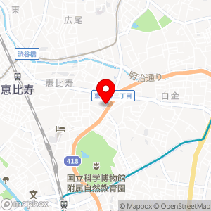 ローソン 天現寺店の地図