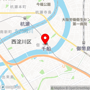 東洋CARMAX 千船第1の地図