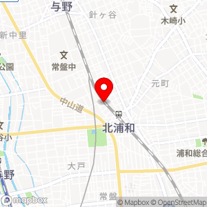 タイムズ 北浦和の地図