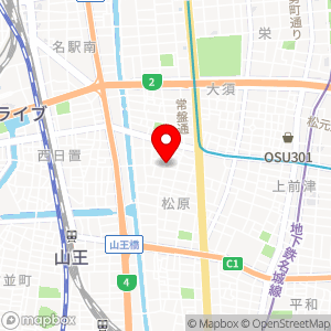 名鉄協商パーキング 松原1丁目の地図