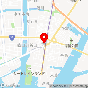 名鉄協商パーキング 築地口第3の地図