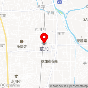 ニュー・クイック 草加駅ビル店の地図