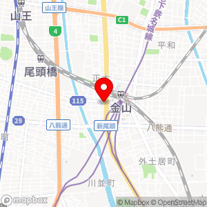 ファミリーマート 熱田金山南店の地図
