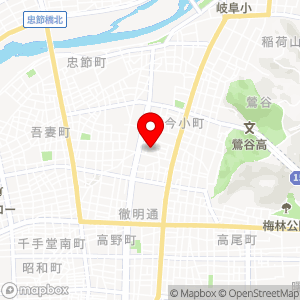 名鉄協商パーキング 岐阜杉山町の地図