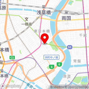 ファミリーマート 日本橋浜町二丁目店の地図
