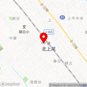 大栄パーク 北上尾駅西口1日貸大栄駐車場の地図