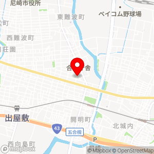 尼崎北第３駐車場の地図