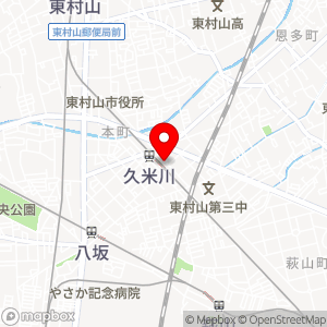 あまいけ 久米川店の地図
