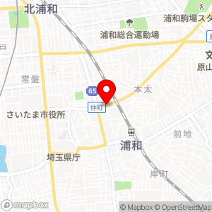 ローソン 浦和仲町店の地図