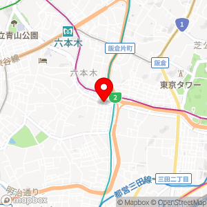 ファミリーマート 麻布十番商店街通り店の地図