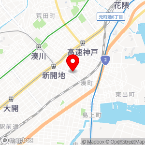 タイムズ ファミリーマート神戸湊町の地図