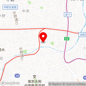 ナビパーク 中野本町第8の地図