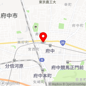 タイムズ 府中寿町の地図