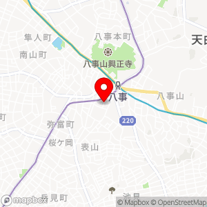 FKカーサノア八事駐車場の地図