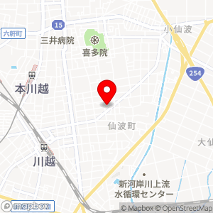 エコロパーク 川越第1の地図