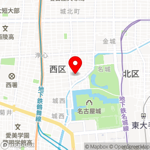 名鉄協商パーキング 数寄屋町の地図