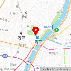 コインパーク 浅草の地図