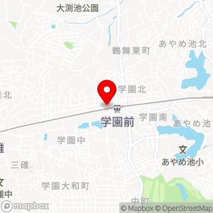 三井のリパーク 学園前駅北口第1の地図