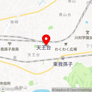ナビパーク 天王台第1の地図