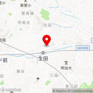 ナビパーク 生田第7の地図