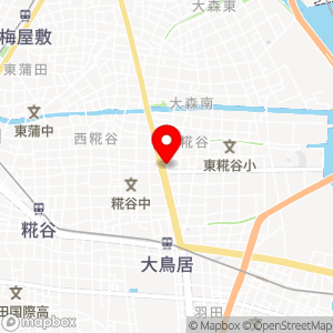 ローソン 東糀谷一丁目店の地図